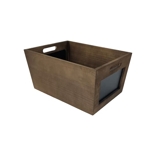Medium Brown Crate with Chalkboard by Ashland&#xAE;